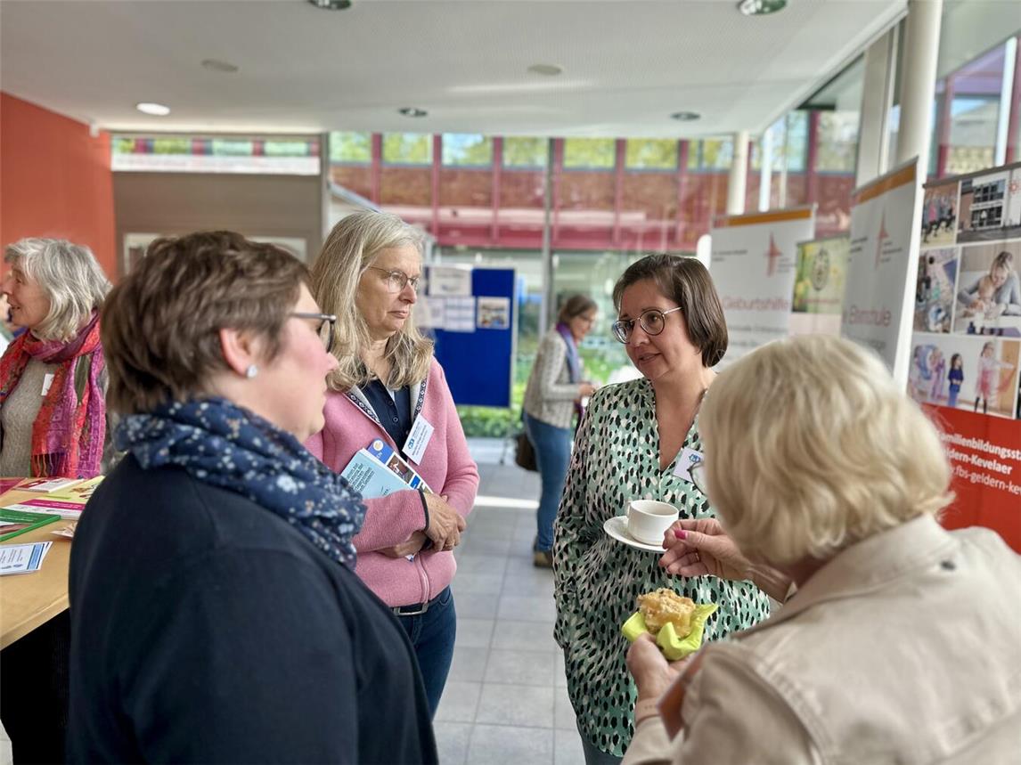 Gespannt verfolgten die Gäste die Fachvorträge im Bürgerforum. Neben dem fachlichen Teil stand auch wieder das Netzwerken im Fokus.Foto: Stadt Geldern/Terhorst