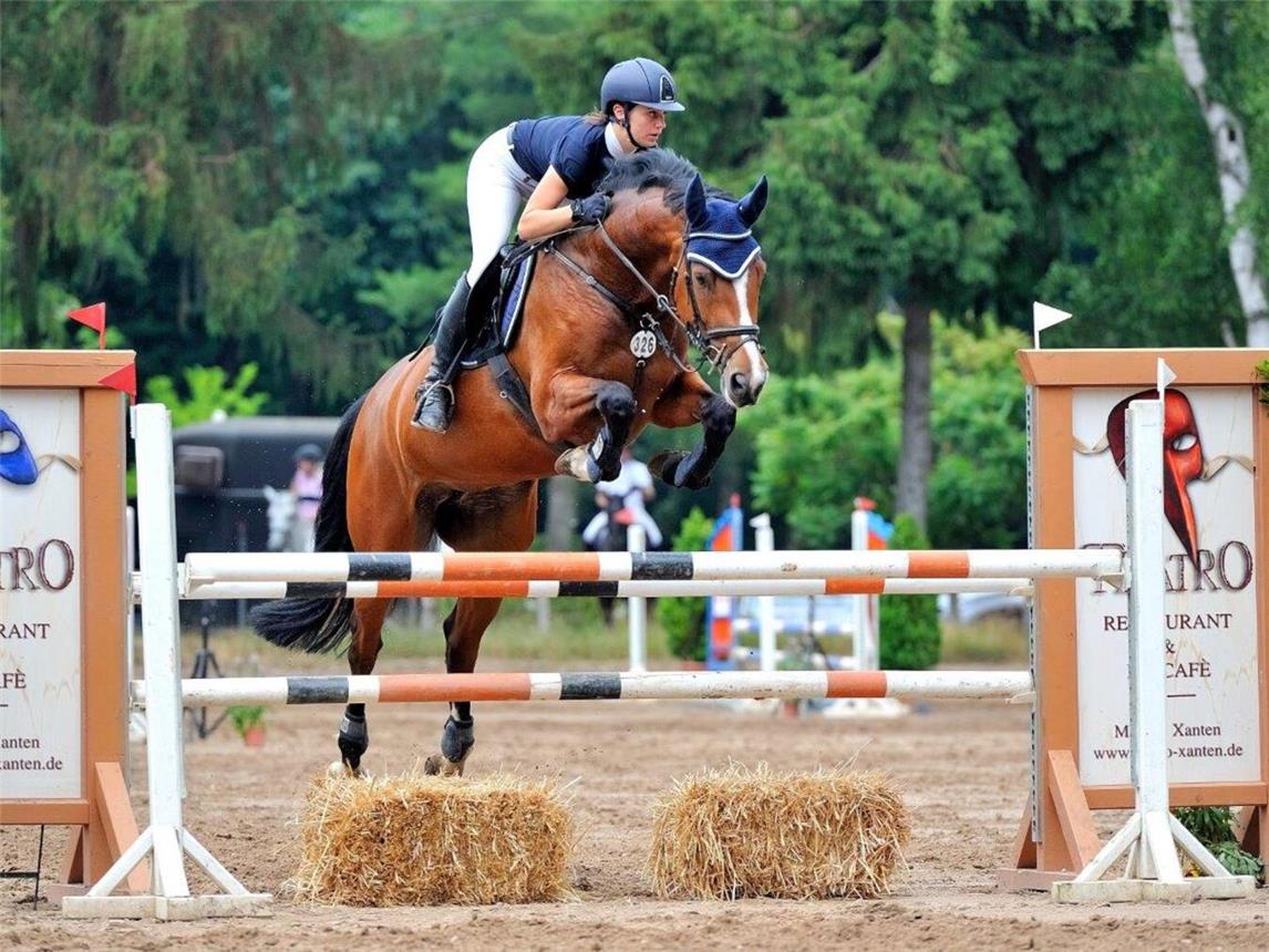 Gina Prüß vom RV Graf Haeseler Sonsbeck auf Eleska. Foto: RV Graf Haeseler