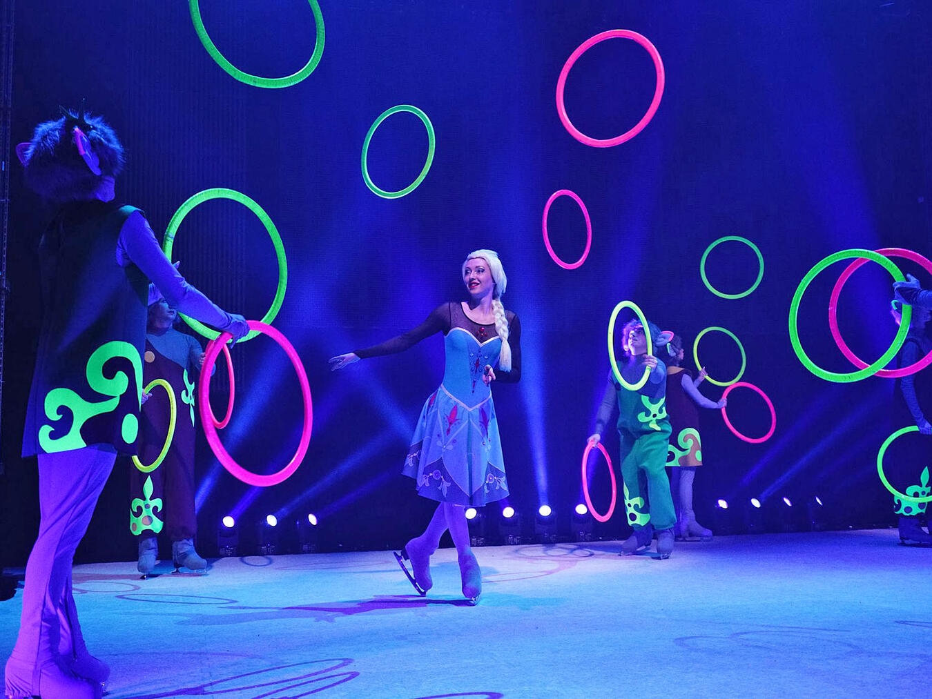 Große und kleine Fans der Eiskönigin werden am 11. April in Grefrath voll auf ihre Kosten kommen. Foto: agenda production intern.GmbH