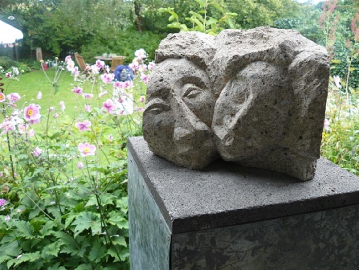 Bildhauern Kunstwerk Garten