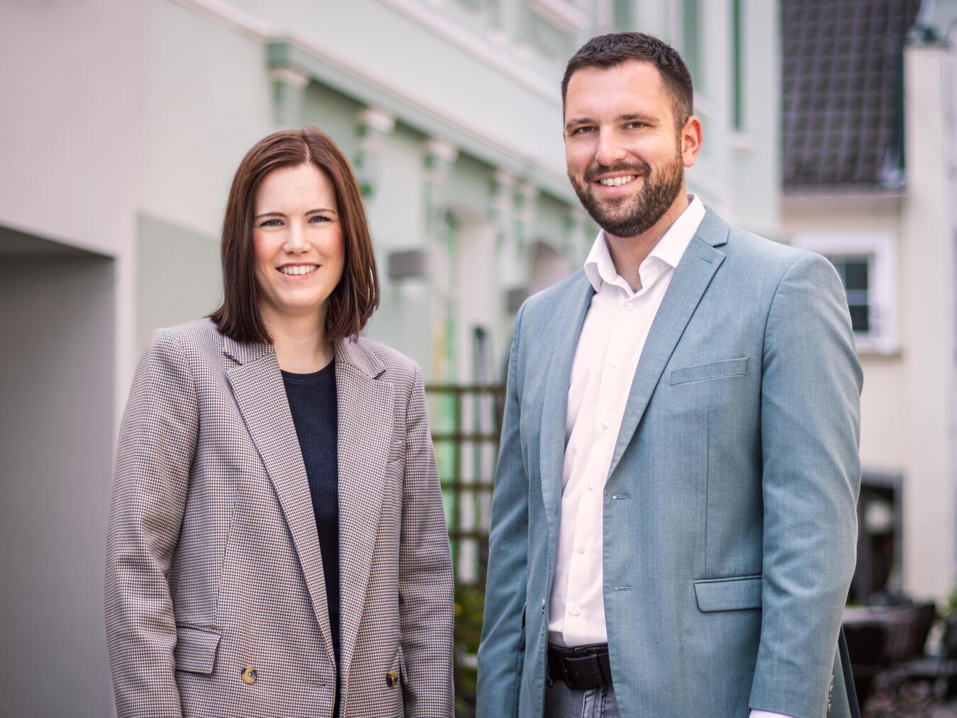 Hannah Bollig (SPD-Parteivorsitzende) und Philipp Richter (Fraktionsvorsitzender und Bürgermeisterkandidat) betonen die Bedeutung eines verkaufsoffenen Sonntags. Foto: privat