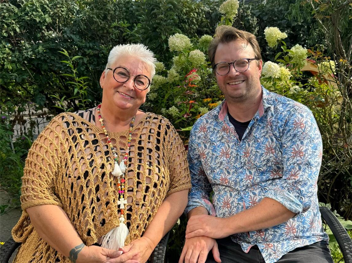 Hanne Polth-Vermaten ist Koordinatorin des ambulanten Hospizdienstes Omega, Regionalgruppe Goch-Kleve; Jerome Vermaten gehört zum Erweiterten Vorstand. Foto: privat