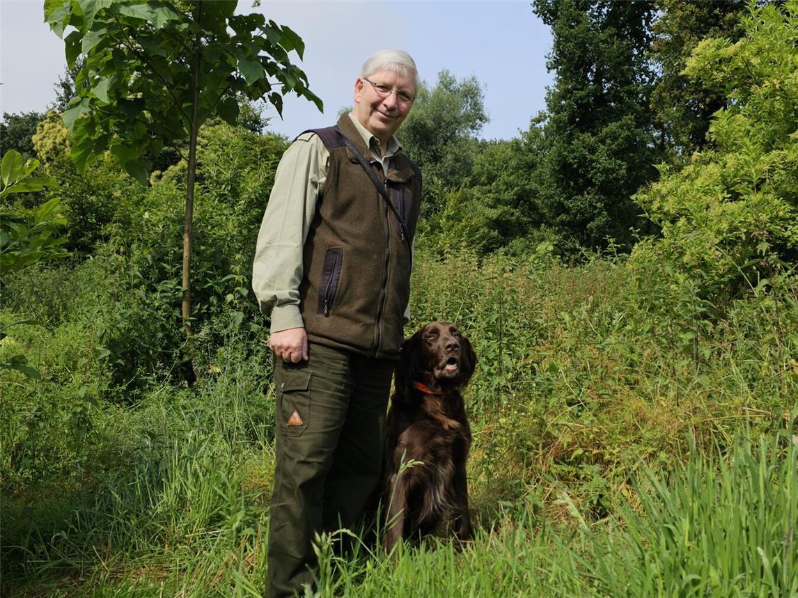 Hans Gellen mit Onchu. NN-Foto: Thomas Langer