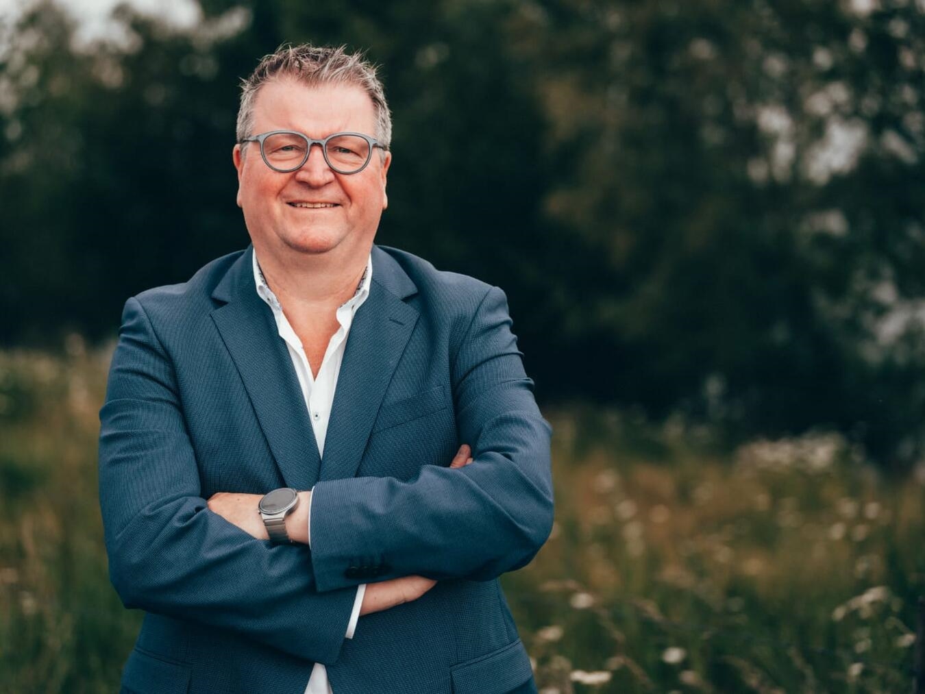 Hat in Weeze mit riesigem Vorsprung von 90,51 Prozent die Bürgermeisterwahl gewonnen: Georg Koenen. Foto: privat