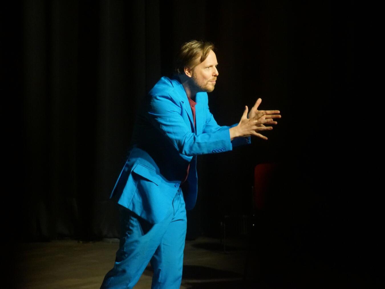 „Heel snel“ eroberte Patrick Nederkoorn die Herzen des Reeser Publikums. Foto: Stadt Rees