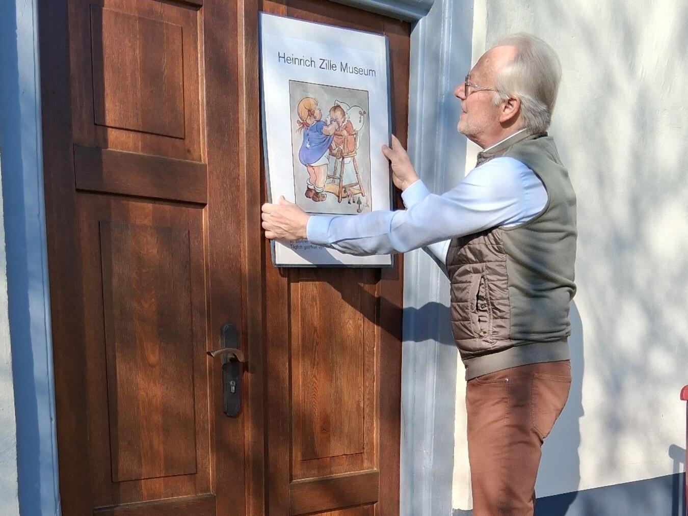 Heinrich Zilles Arbeiten werden ab Sonntag im Wisseler Stiftsmusuem gezeigt. Foto: privat