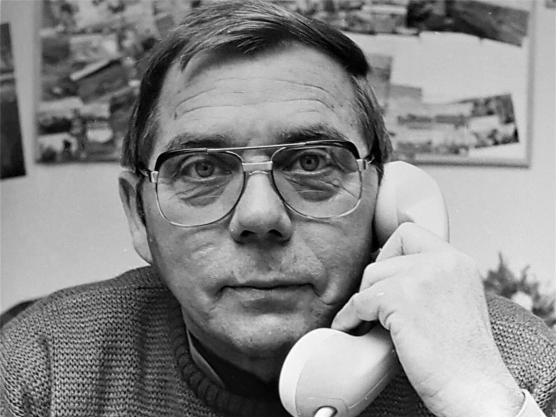 Helmut Schomaker war verantwortlicher Redakteur der Wochenzeitung „Rinkieker“. Foto: Schomaker