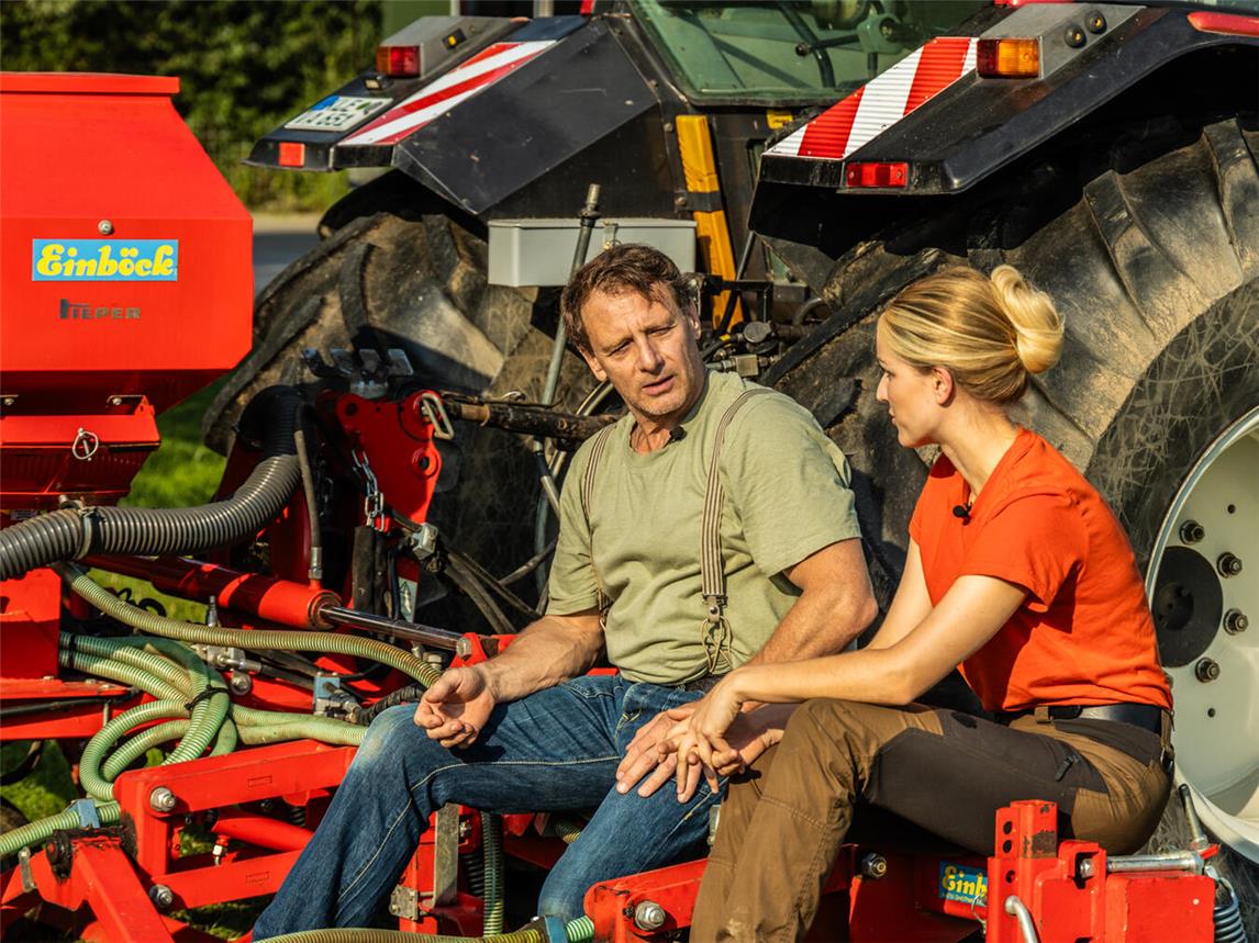 Hochmoderne Maschinen machen den Wandel in der Landwirtschaft deutlich. Foto: Rainer Hoheisel