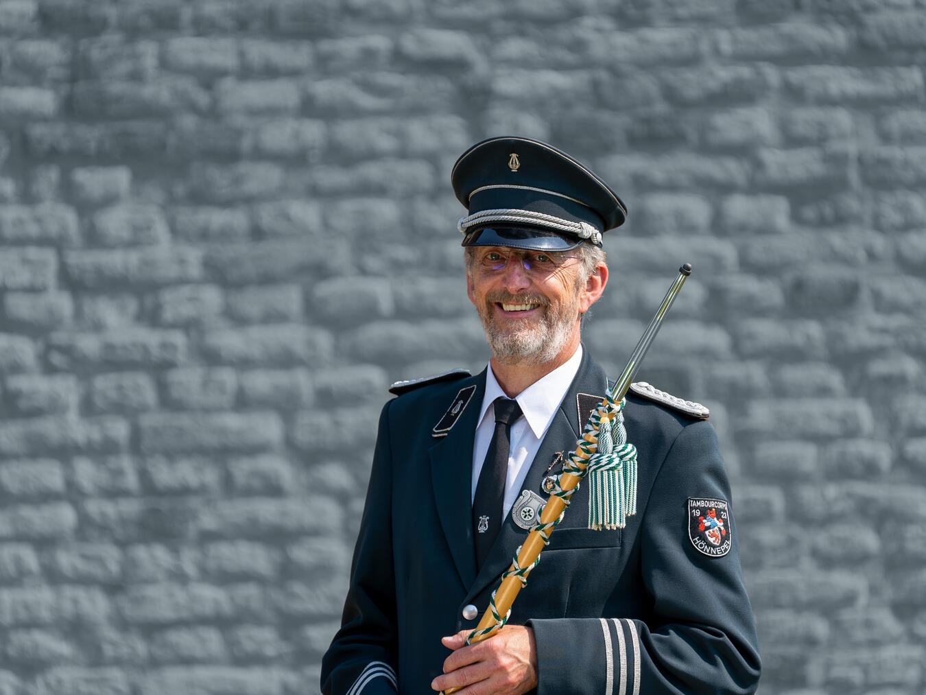 Hubert Rheinen wird nach 40 Jahren an der Spitze des Bundesschützen-Tambourcorps Hönnepel verabschiedet. Foto: BTCH