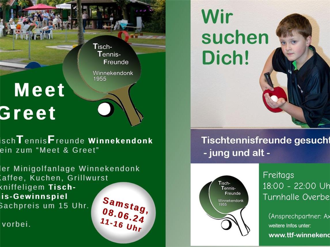 Ihr Geschick an der Tischtennisplatte können Besucher ausprobieren.