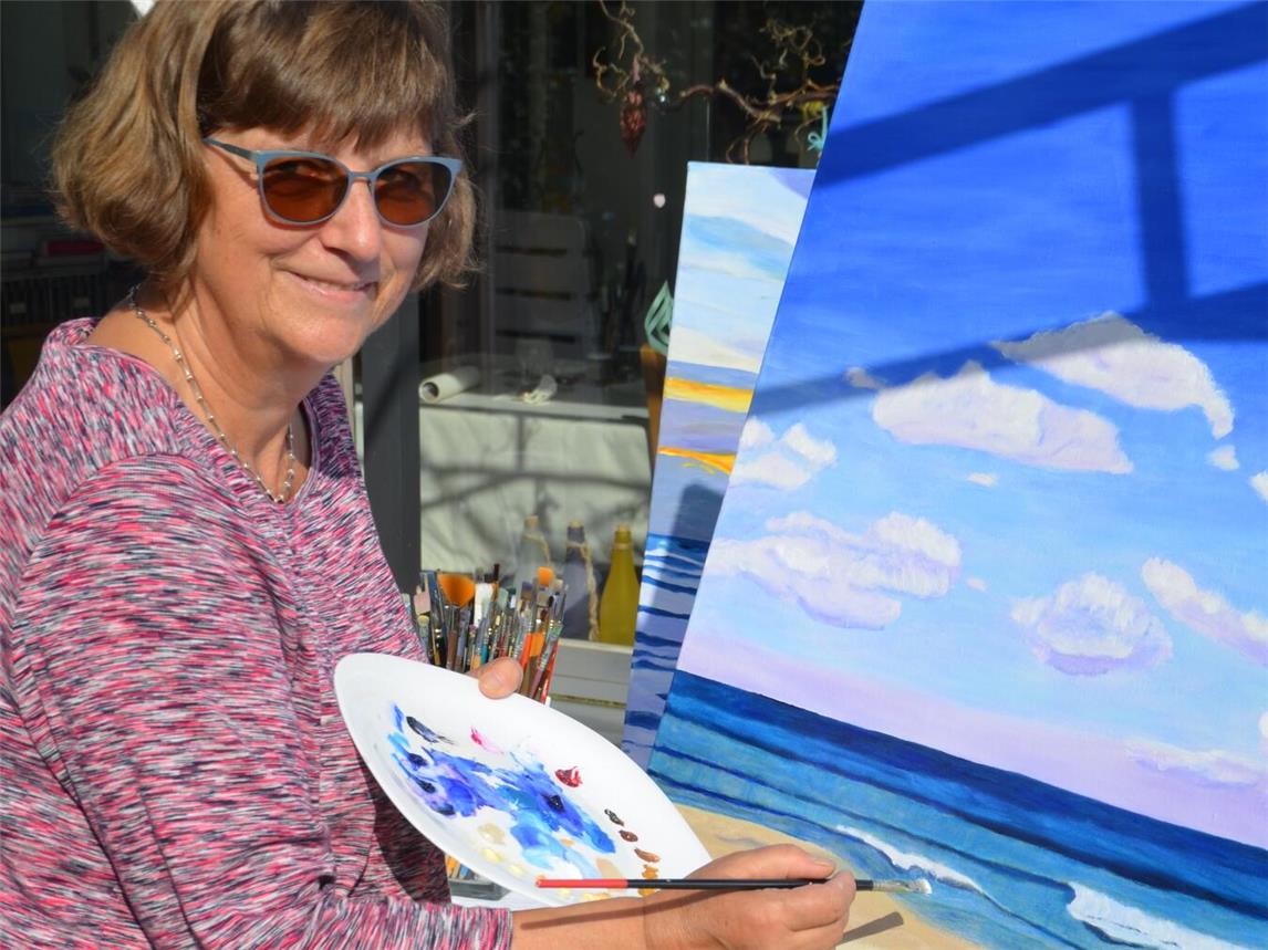 Ihre Arbeiten, seien es Stillleben, Blüten, Porträts oder Menschen, zeigen eine Vorliebe für Details. Foto: Monika Böhmer