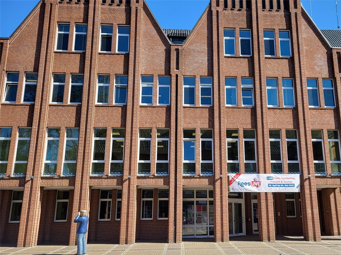 Im Bürgerhaus in Rees findet der Info-Abend statt. NN-Foto: Michael Bühs