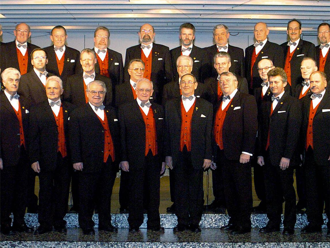 Im Jahr 2005 feierte der Chor sein 100-jähriges Bestehen.Fotos: MGV Kellen