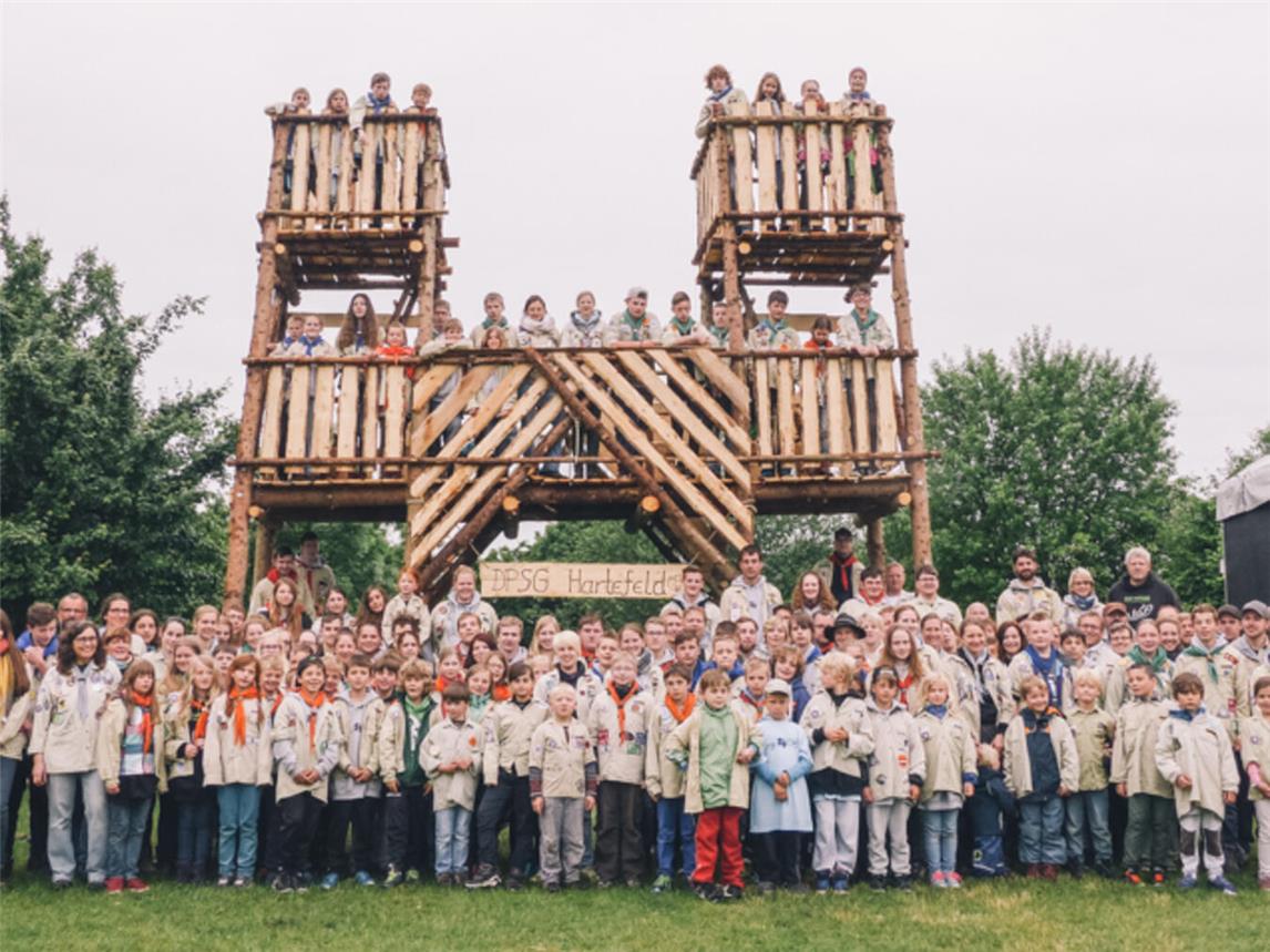 Im Jahr 2015 feierten die Hartefelder Pfadfinder ihr 35-jähriges Bestehen.Foto: privat