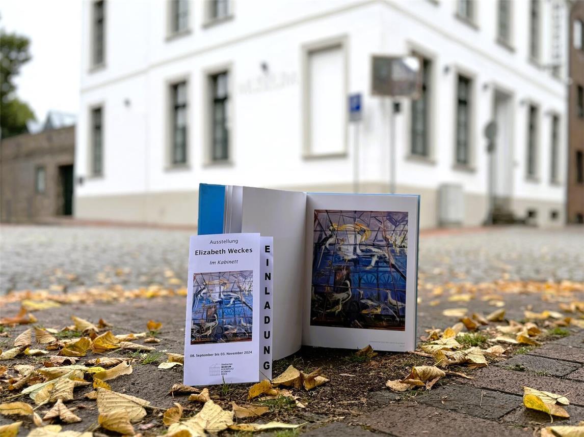 „Im Kabinett“ von Elizabeth Weckes ab Sonntag im Koenraad-Bosman-Museum in Rees. Foto: Stadt Rees