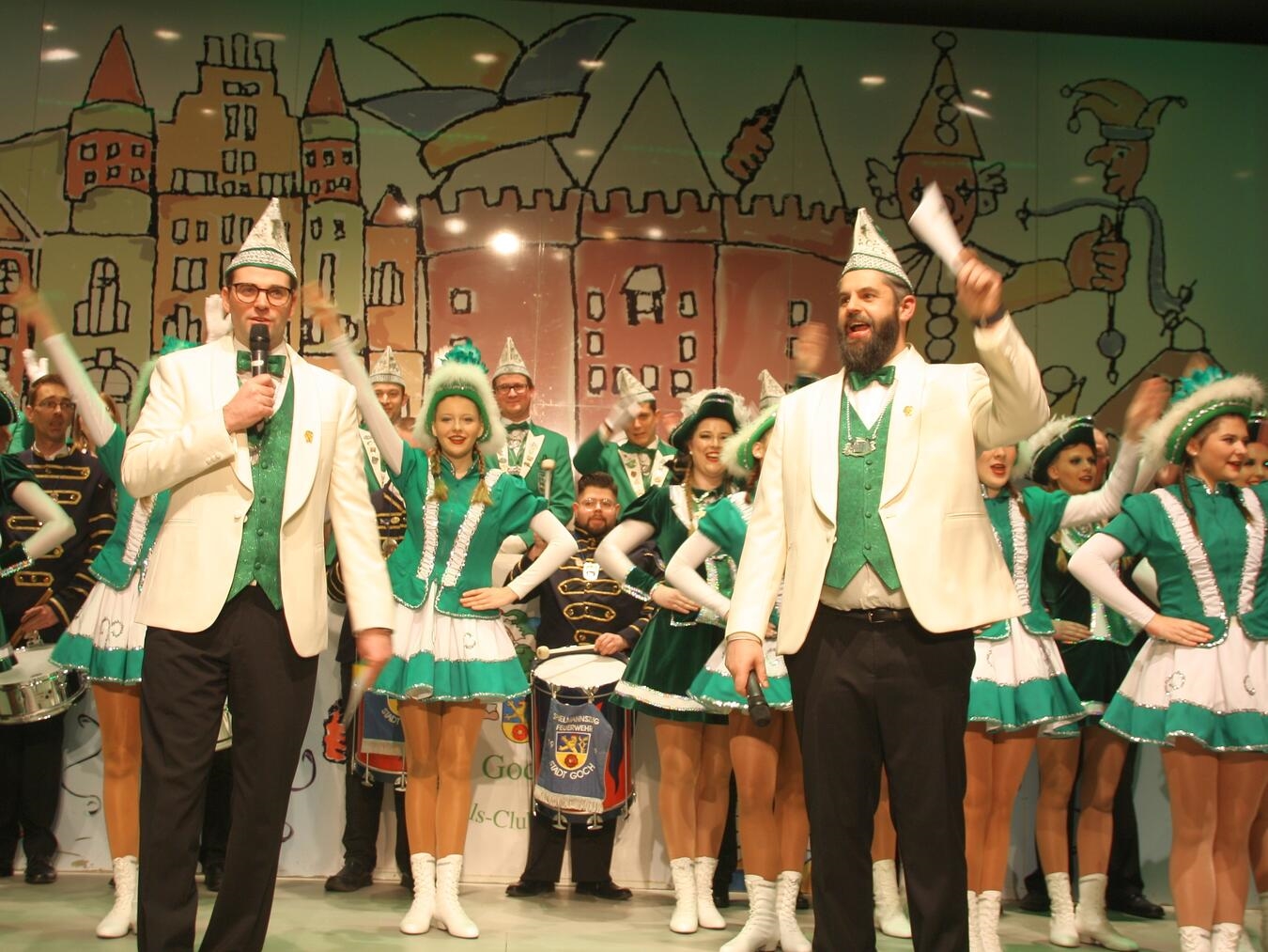 Im Kastell wird den Besuchern Musik, Tanz und viel zu lachen geboten. Foto: privat