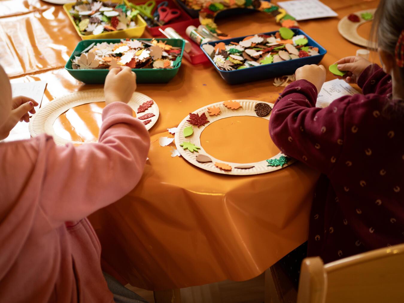 Im Kindergarten Spatzennest laufen die Vorbereitungen für das Jubiläumsfest am 21. September.Foto: privat