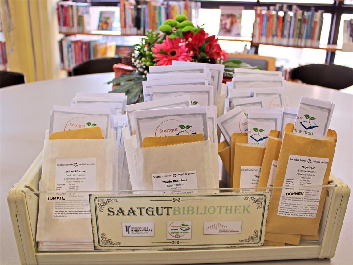 Im Kreis Kleve öffnen wieder die Saatgut-Bibliotheken. NN-Foto: TL