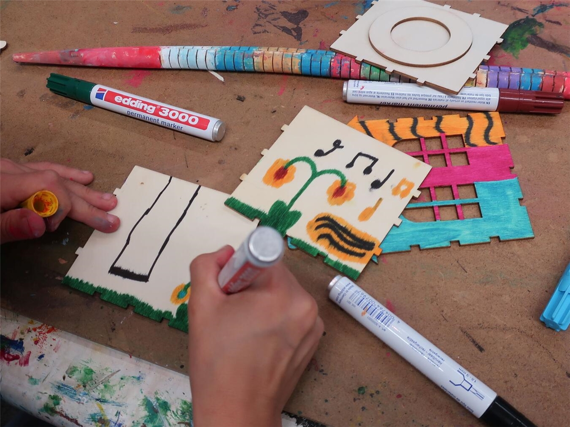 Im Niederrheinischen Museum Kevelaer wird wieder gebastelt. Foto: NMK