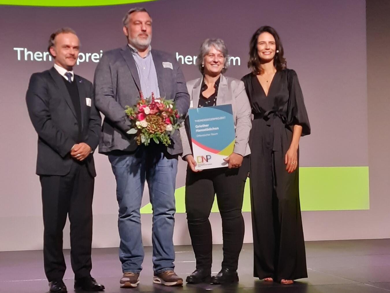 Im November vergangenen Jahres wurde das Griether Hanselädchen mit dem Nachbarschaftspreis ausgezeichnet. Foto: privat