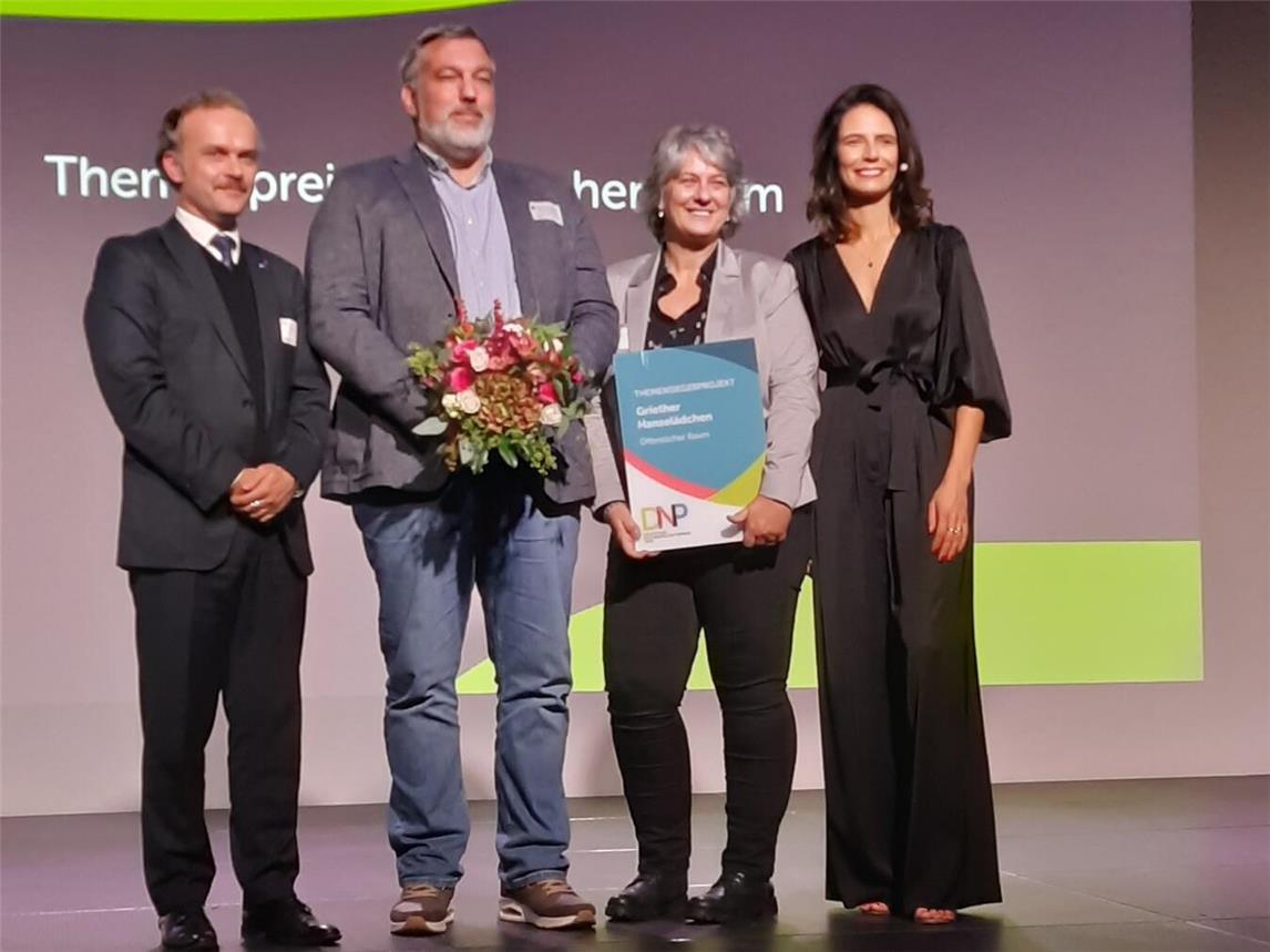 Im November vergangenen Jahres wurde das Griether Hanselädchen mit dem Nachbarschaftspreis ausgezeichnet. Foto: privat