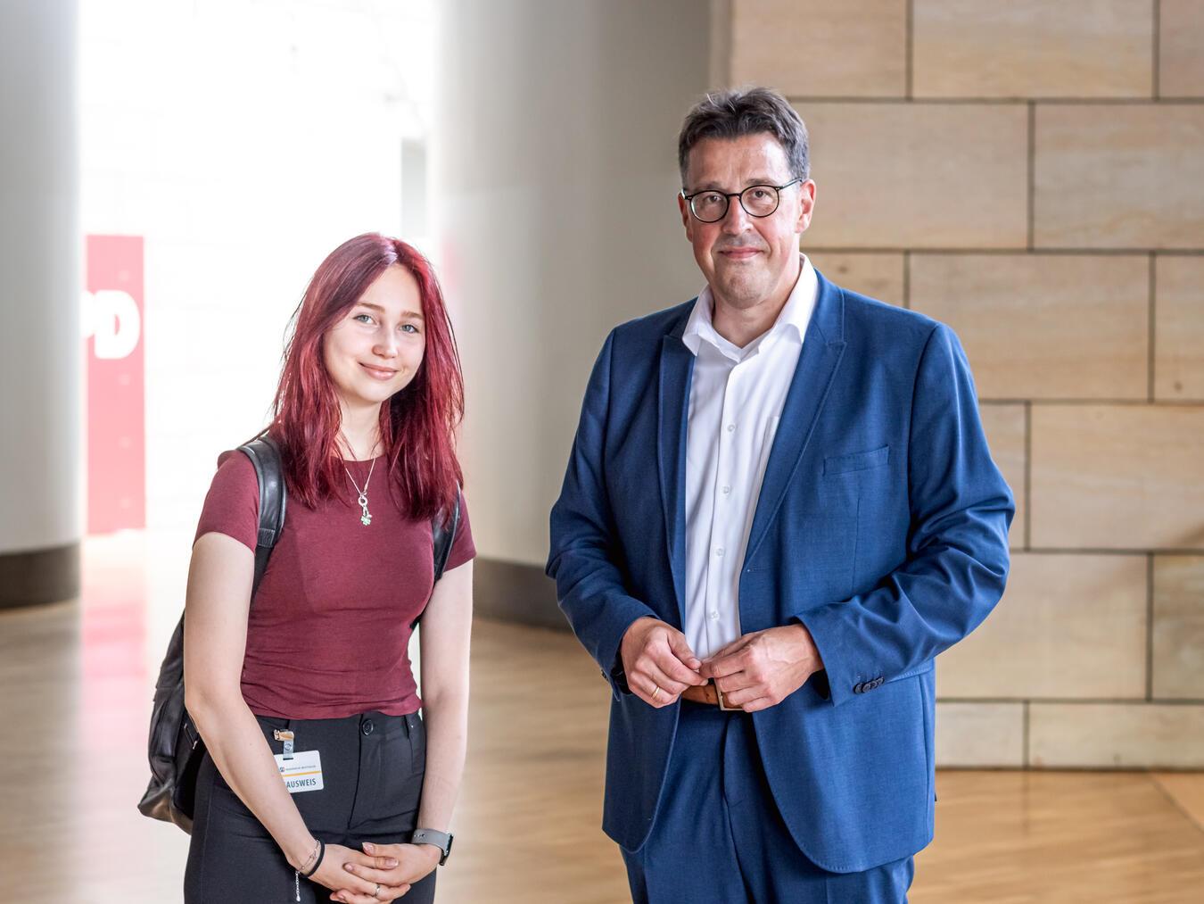 Im November wird Maja Güthe für drei Tage René Schneider in Düsseldorf vertreten. Foto: Chrisi Stark