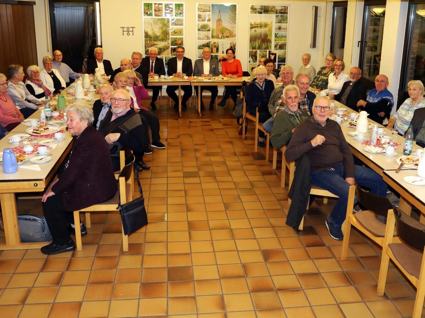 Im Pfarrheim in Kessel wurde gemeinsam gefeiert. Foto: privat