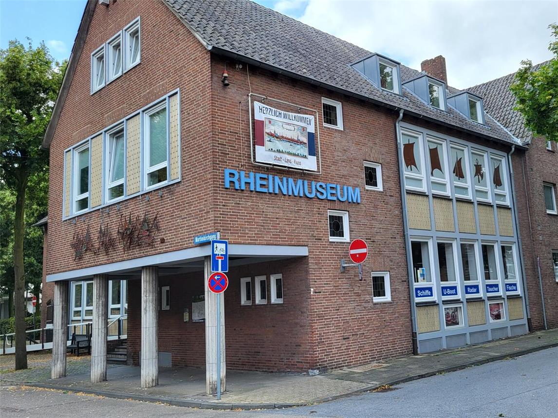 Im Rheinmuseum finden Bürger aus Emmerich wieder das Wahlbüro. NN-Foto: Michael Bühs