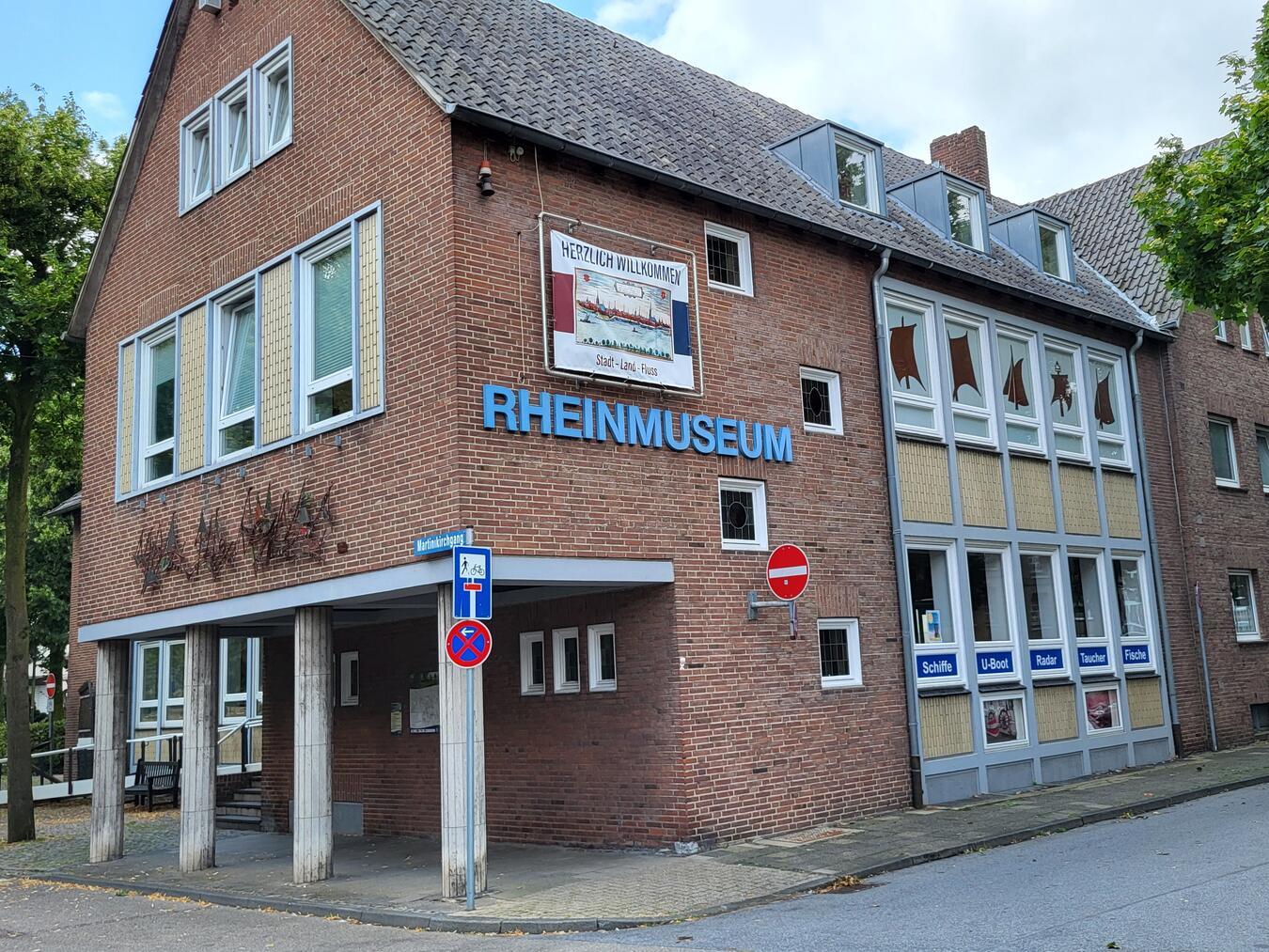 Im Rheinmuseum hat die Versammlung des Geschichtsvereins Emmerich stattgefunden. NN-Foto: Michael Bühs