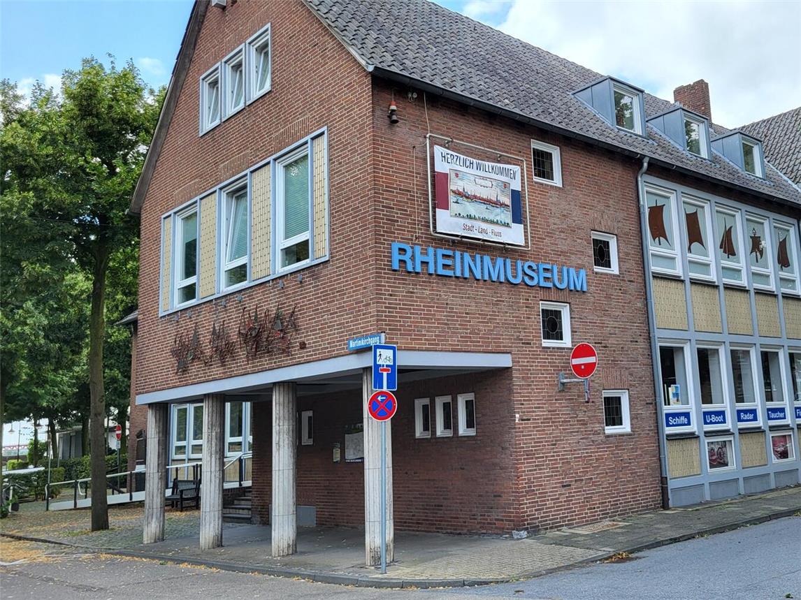 Im Rheinmuseum in Emmerich fanden die Dreharbeiten zur ersten Episode von „Terra X History – Roadtrip 1945“ statt. NN-Foto: Michael Bühs