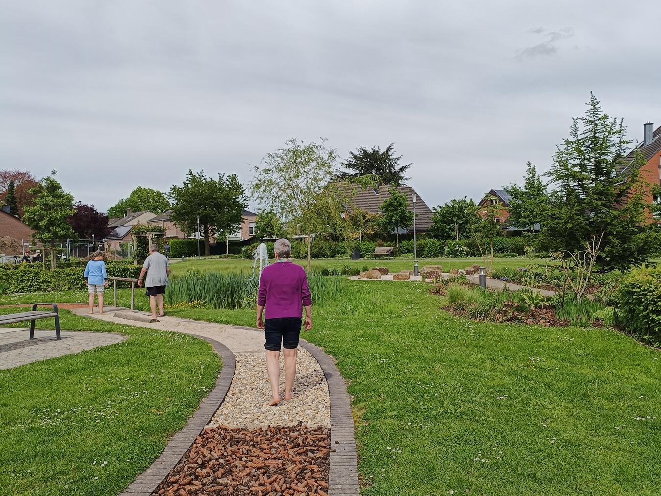 Im Solegarten St. Jakob in Kevelaer lässt sich dank Kneipp-Anlage, Sportgeräten und Inhalatorium die Frühjahrsmüdigkeit vertreiben. Foto: Jakob © Wallfahrtsstadt Kevelaer