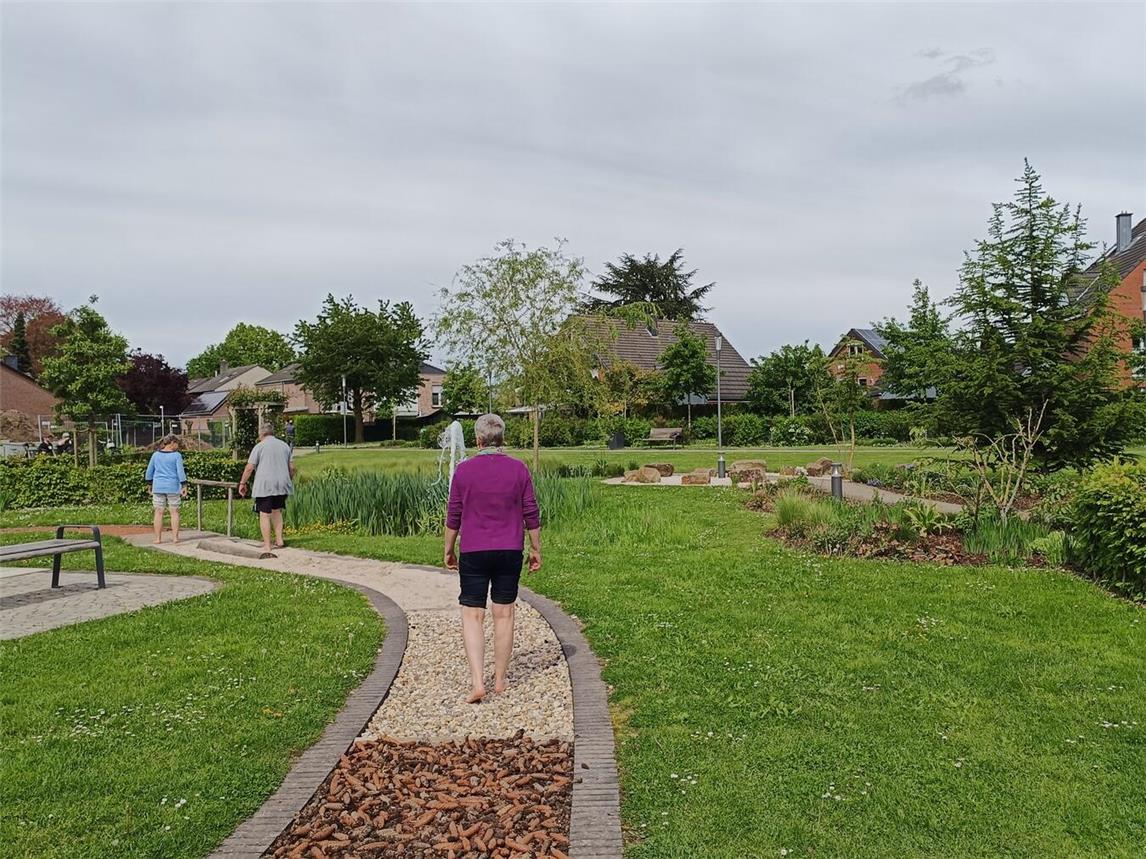 Im Solegarten St. Jakob in Kevelaer lässt sich dank Kneipp-Anlage, Sportgeräten und Inhalatorium die Frühjahrsmüdigkeit vertreiben. Foto: Jakob © Wallfahrtsstadt Kevelaer