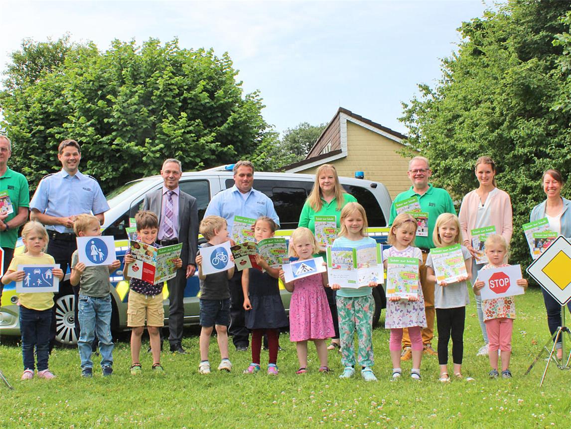 Im Städtischen Kindergarten Am Rodenbusch in Geldern ist das neue Material angekommen.NN-Foto: Thomas Langer