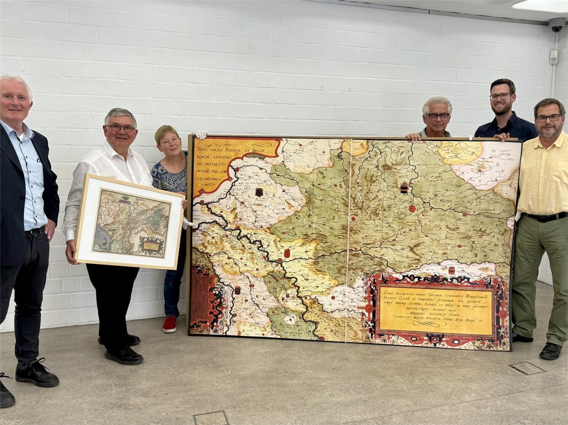 Im Städtischen Museum Kalkar stehen ab Freitag die „Karten der Welt“ im Mittelpunkt. NN-Foto: SP