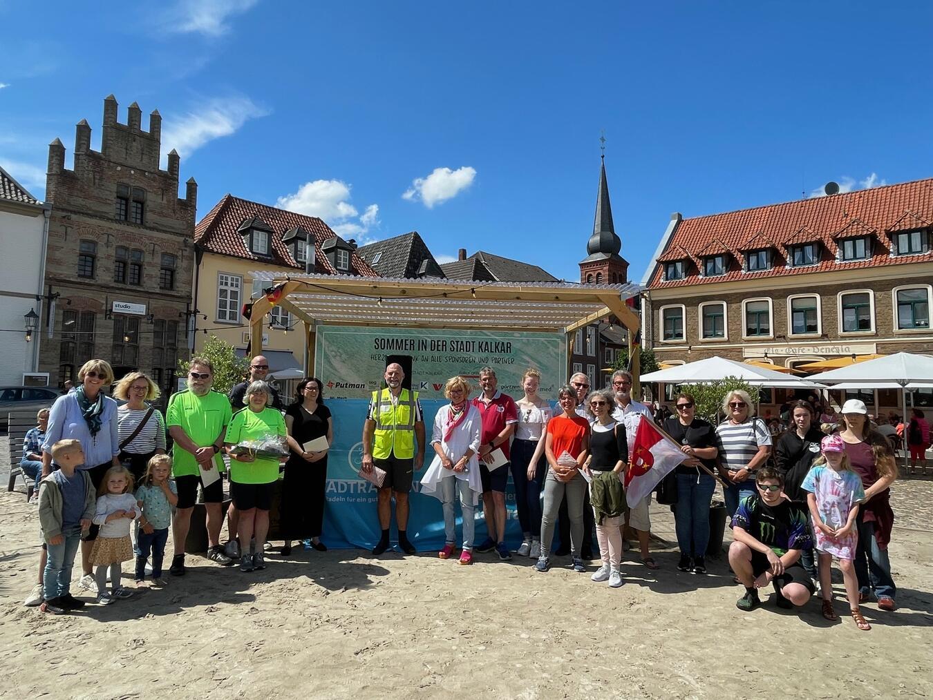 In 30 Teams radelten die Kalkarer Stadtradler über 100.000 Kilometer. Foto: Stadt Kalkar