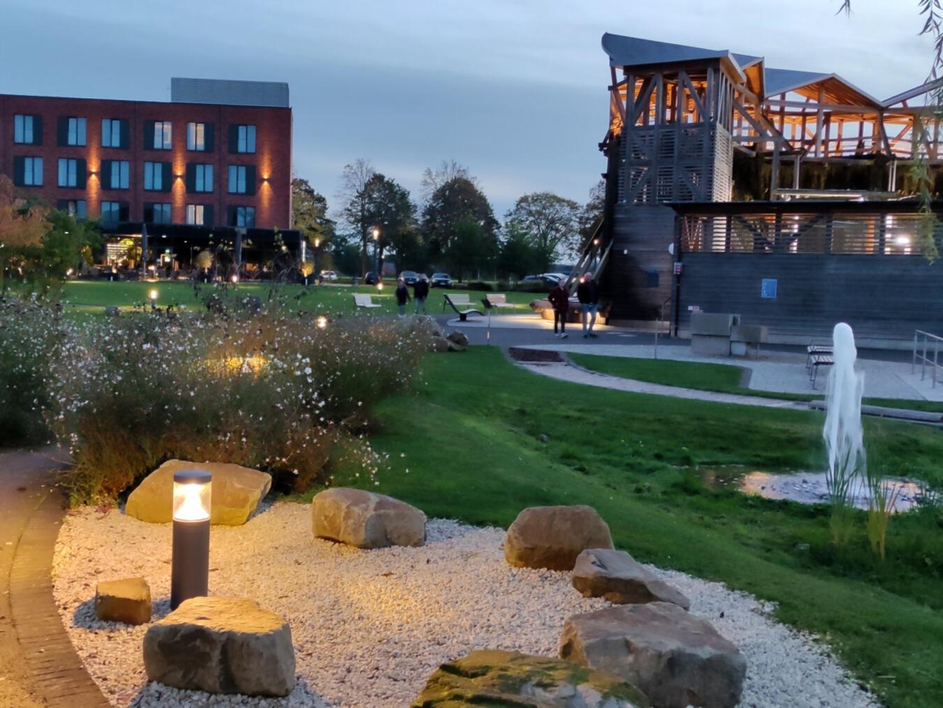 In den Wintermonaten werden die Öffnungszeiten im Solegarten St. Jakob angepasst .Foto: © Wallfahrtsstadt Kevelaer