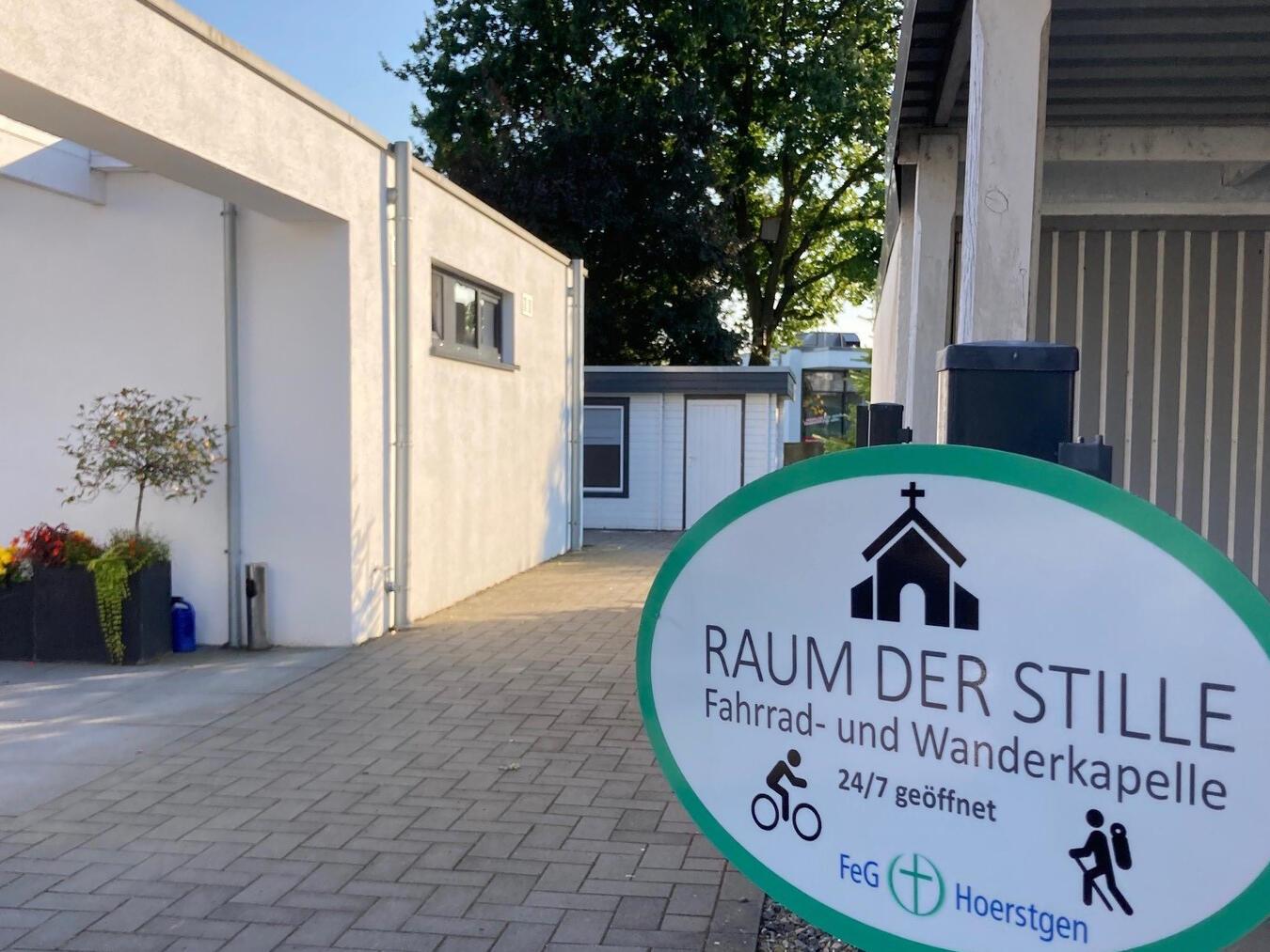 In der Fahrrad- und Wanderkapelle sollen Radfahrer und Fußgänger abseits vom Alltagsstress zur Ruhe und zu sich kommen.Foto: privat