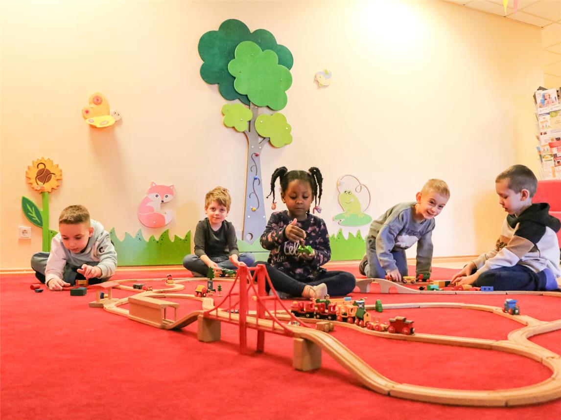 In der Kindertagesstätte St. Michael in Geldern entdecken Kinder mit und ohne Förderbedarf gemeinsam die Welt.Foto: Caritasverband Geldern-Kevelaer