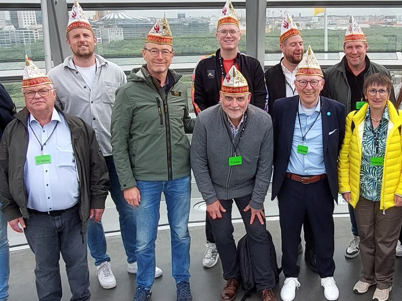 In der Kuppel des Reichstages (Ausschnitt). Foto: pebo-qualburg