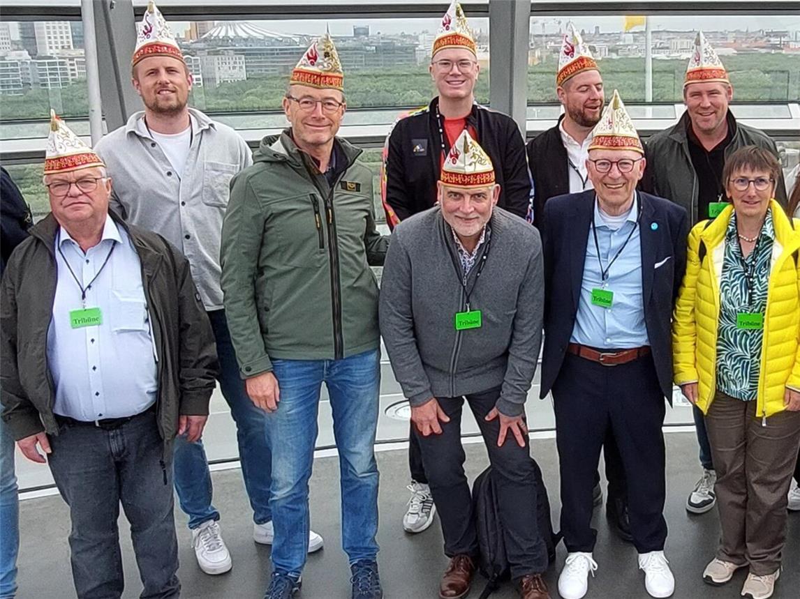 In der Kuppel des Reichstages (Ausschnitt). Foto: pebo-qualburg