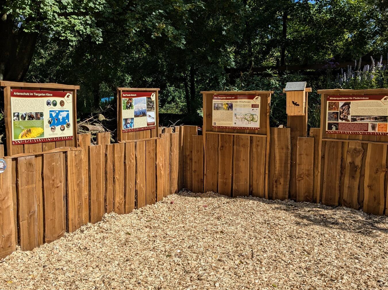 In der neuen Artenschutzecke kann man viel lernen. Foto: Tiergarten Kleve