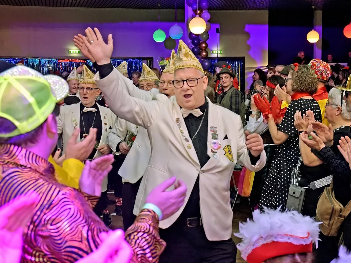 In der Stadthalle ging es hoch her. NN-Foto: Rüdiger Dehnen
