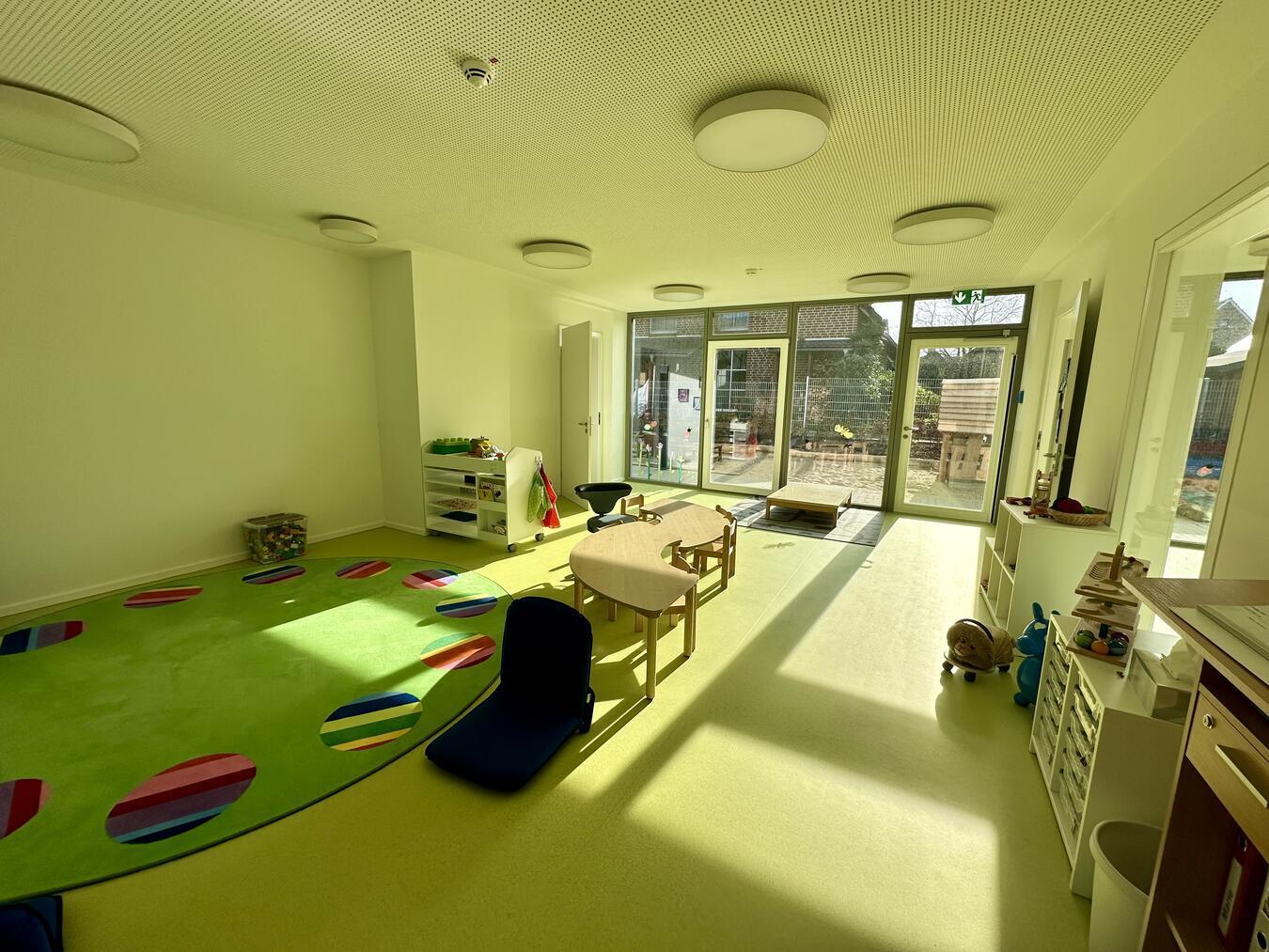 In diesem Gruppenraum werden die U3-Kinder betreut.