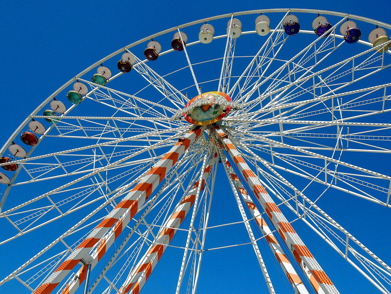 In diesem Jahr geht es bei der Klever Kirmes wieder hoch hinaus. NN-Foto (Archiv): RD