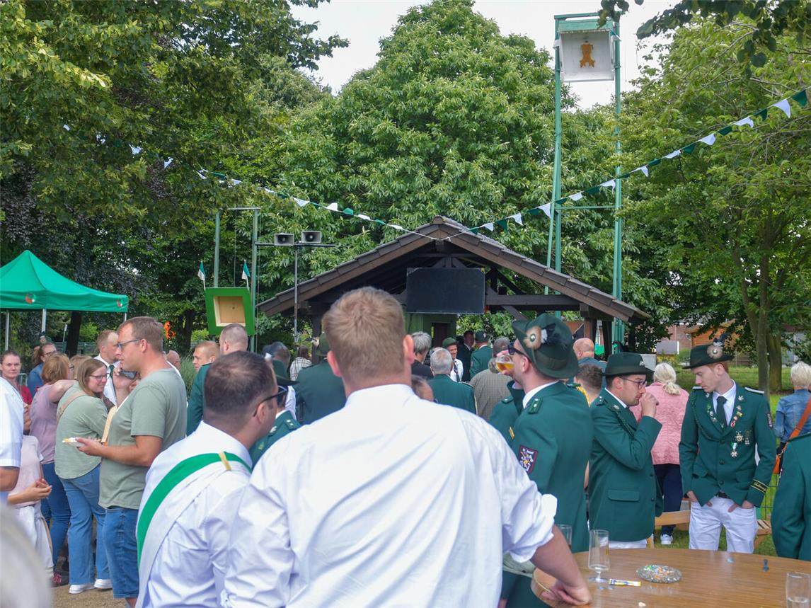 In Haldern freut man sich schon auf das nächste Schützenfest der St.-Josef-Bruderschaft. NN-Foto: Gerhard Seybert