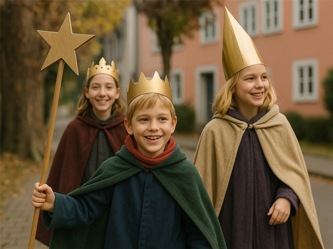 Kinder bringen Segen – Kinder brauchen Zukunft In Issum und Sevelen starten die Vorbereitungen der Sternsingeraktion mit einem Kennenlerntreffen für Kinder in beiden Ortschaften.Foto: Kirchengemeinde St. Anna Issum-Sevelen