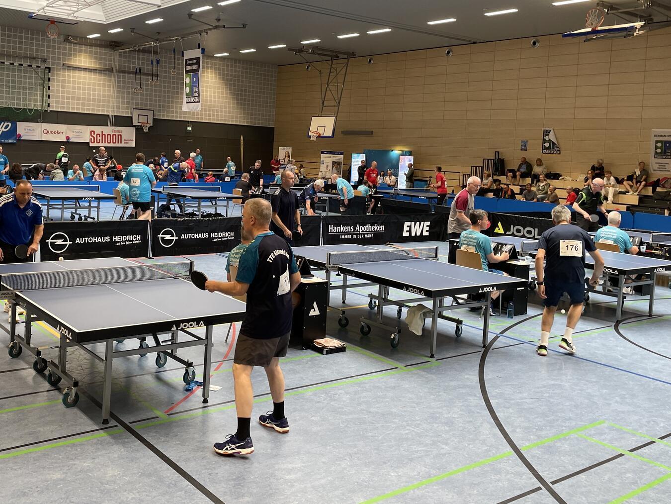 In Oldenburg fanden die German Open der PingPongParkinson Deutschland statt. Foto: privat