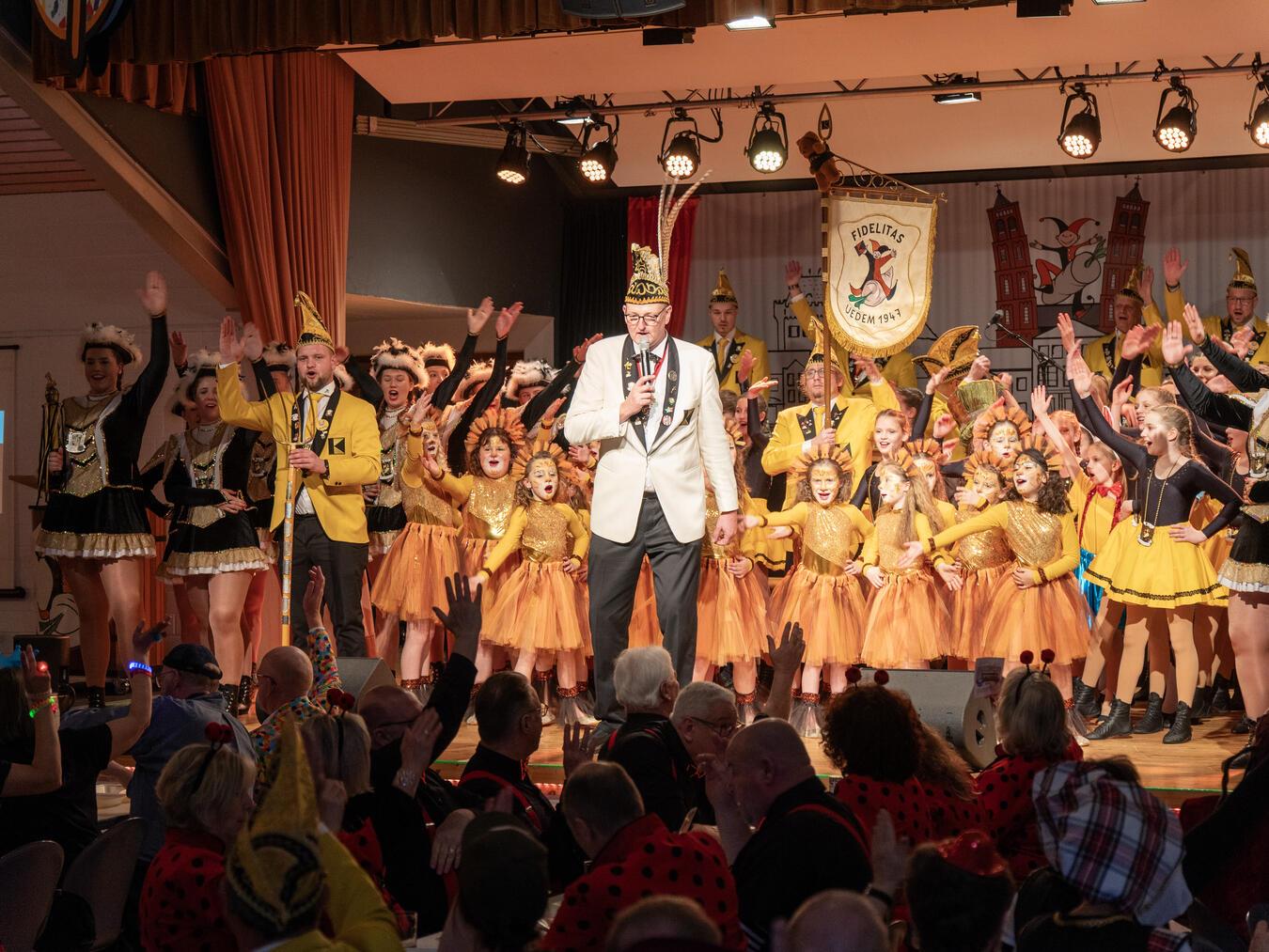 In Uedem wird mit der KKG Fidelitas gefeiert. Foto: Sebastian Brauer