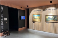 In Vincents Lichtlab können die Besucher Farbe und Licht entdecken, genau wie Vi...