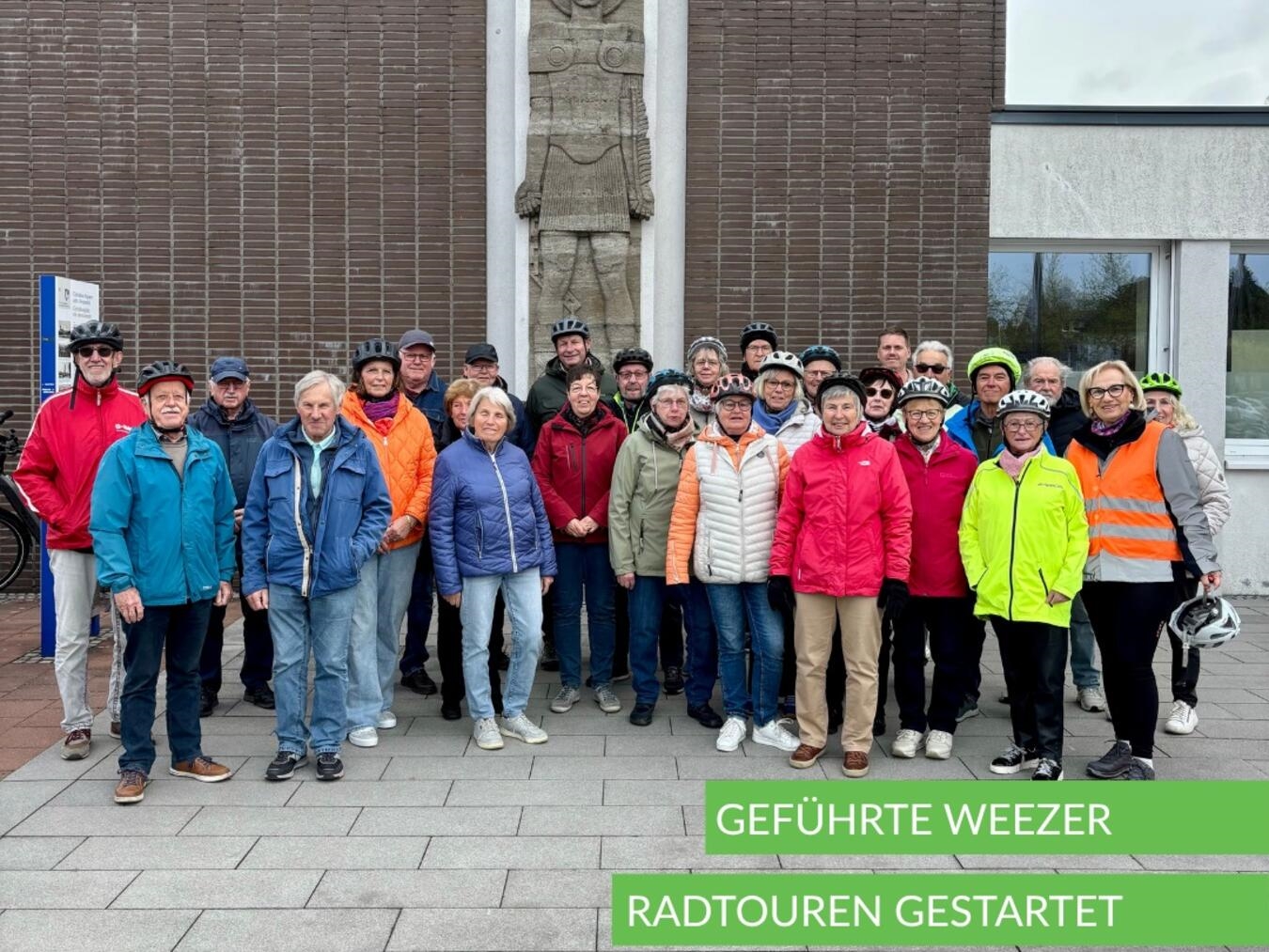 In Weeze sind die geführten Radtouren gestartet. Foto: Gemeinde Weeze